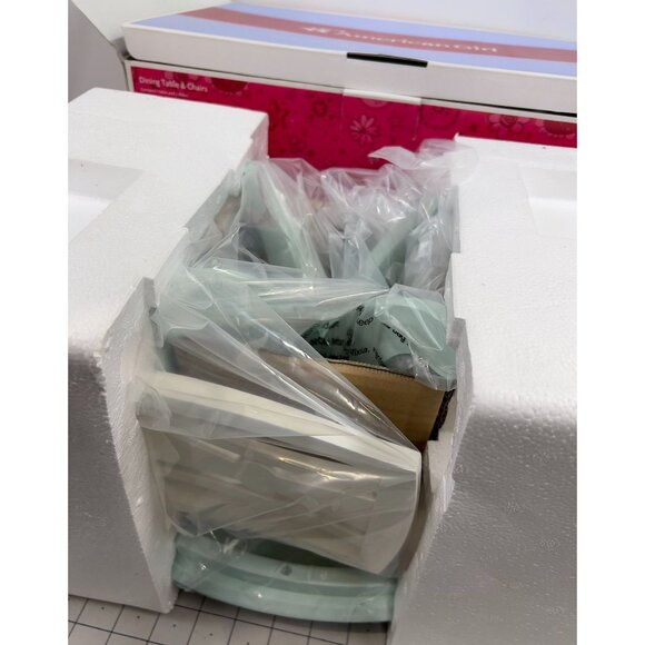 American Girl Doll Dining Table & Chairs Set For 18" Dolls MY AG New In Box NOS - Picture 4 of 7